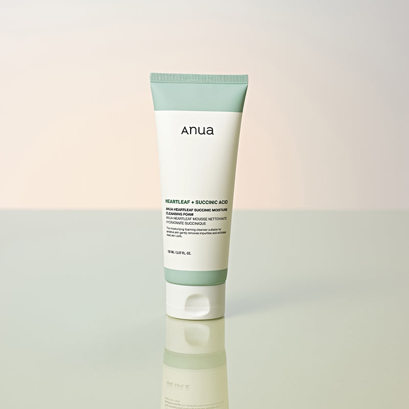 Heartleaf Succinic Moisture Cleansing Foam