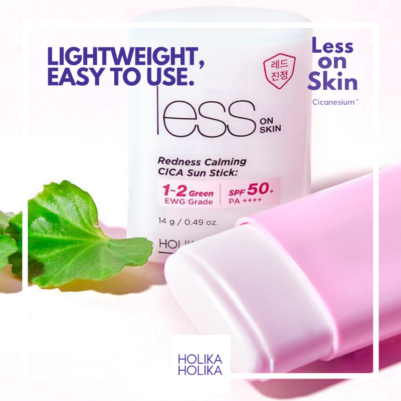 Less On Skin Redness Calming Cica Sun Stick SPF50