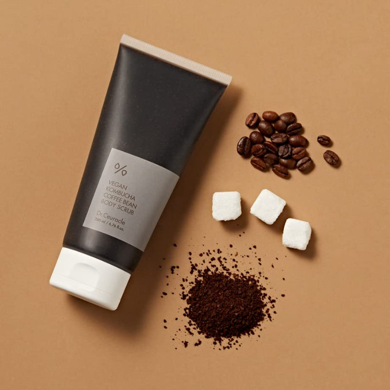 Vegan Kombucha Coffee Bean Body Scrub