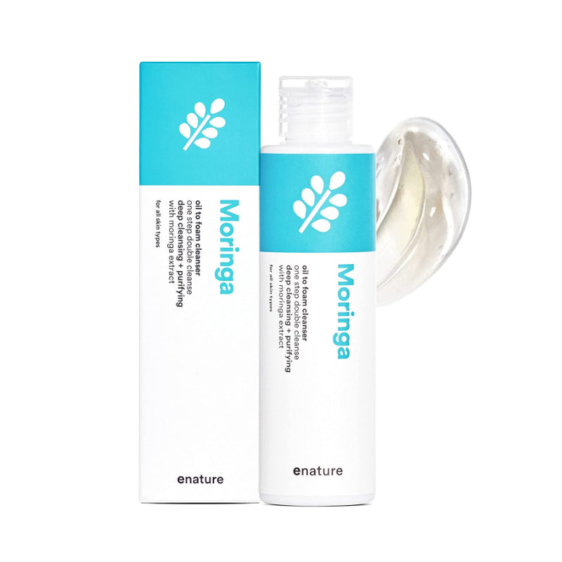 Moringa Oil To Foam Cleanser