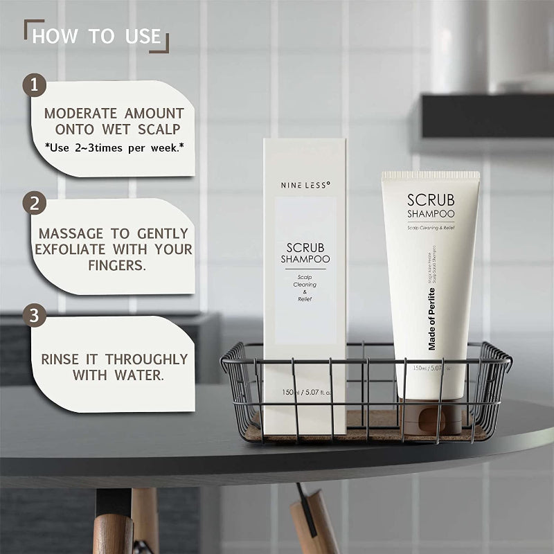 Magic Nine Perlite  Scalp Scrub  Shampoo