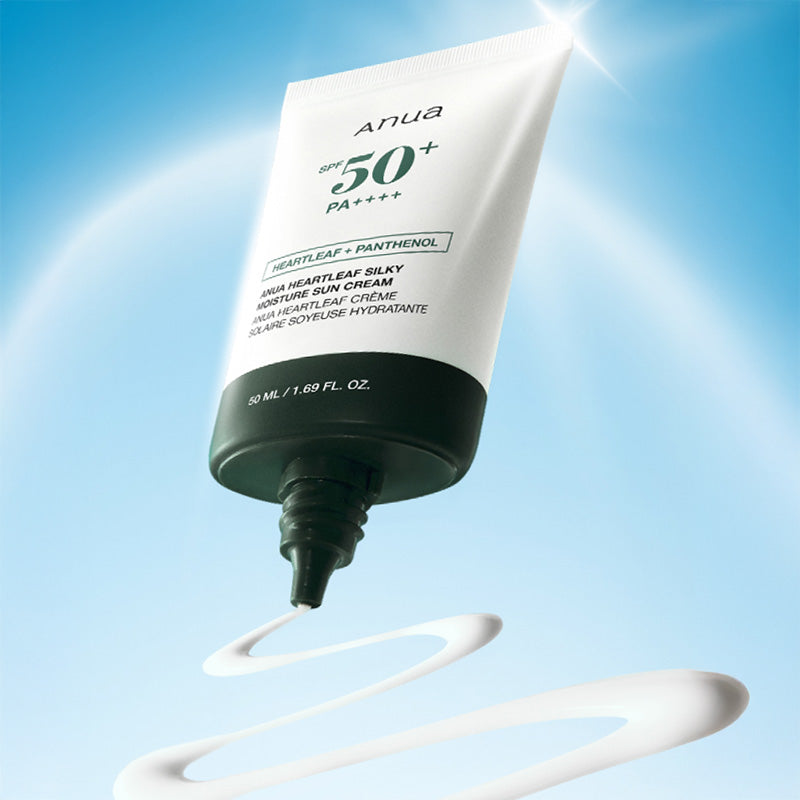 Heartleaf Silky Moisture Sun Cream