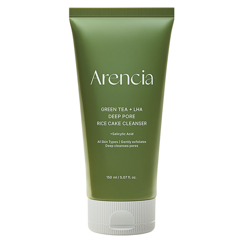 Green Tea + LHA Deep Pore Rice Cake Cleanser
