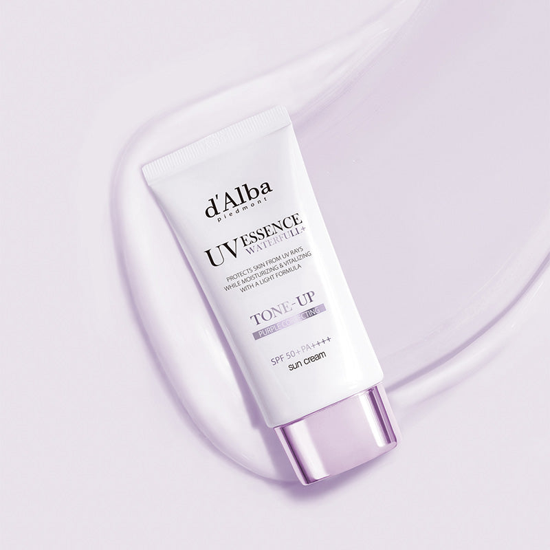 Waterfall Tone-Up Sun Cream (Purple)