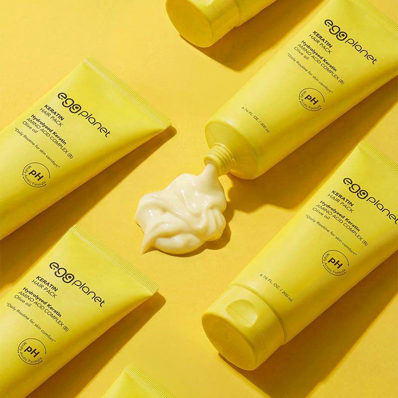 Egg Planet Keratin Hair Pack