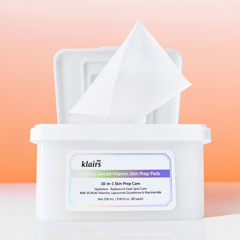 Freshly Juiced Vitamin Skin Prep Pads