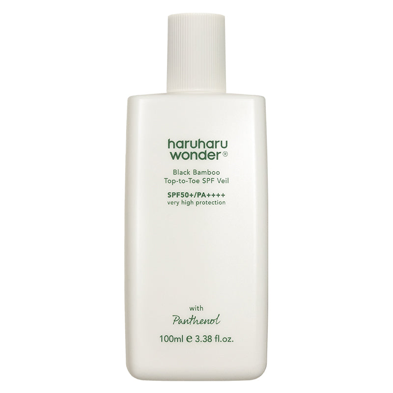 Black Bamboo Top-to-Toe SPF Veil