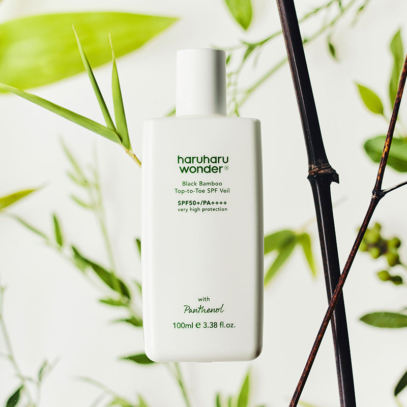 Black Bamboo Top-to-Toe SPF Veil
