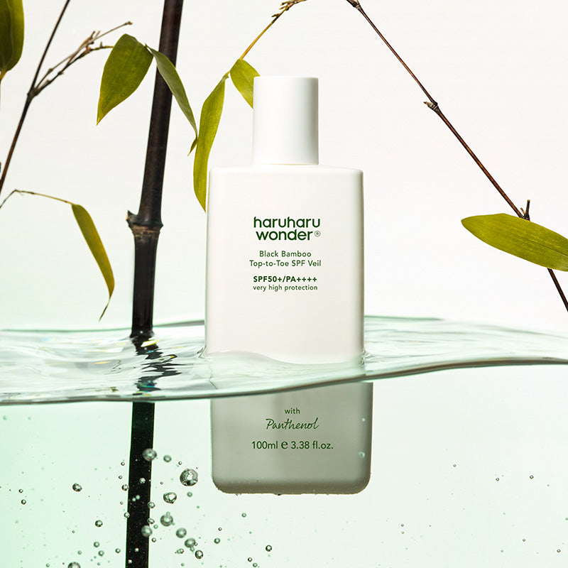 Black Bamboo Top-to-Toe SPF Veil