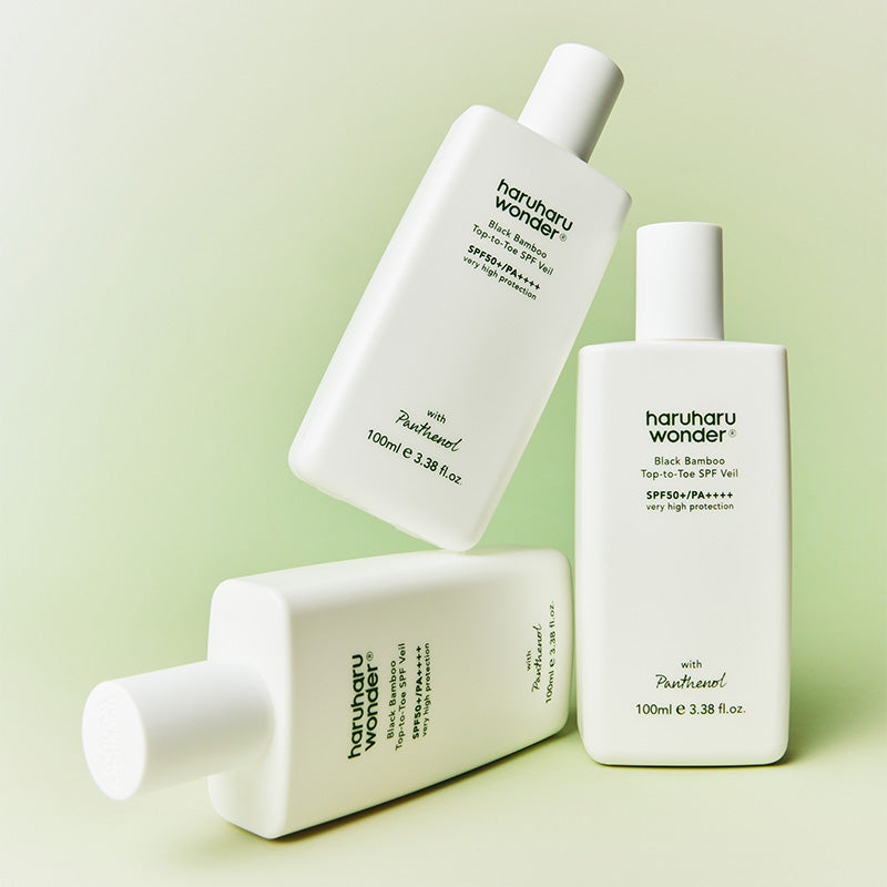 Black Bamboo Top-to-Toe SPF Veil