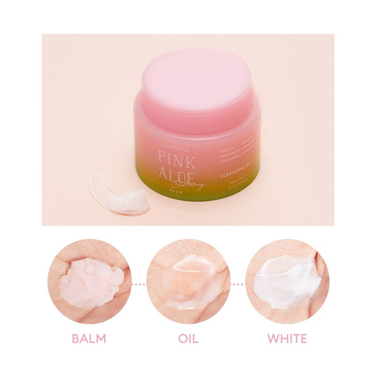 MISSHA Premium Pink Aloe Cleansing Balm