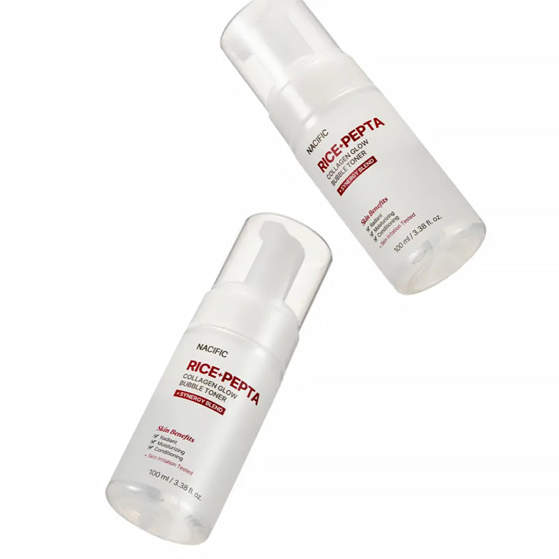 Rice Pepta Collagen Glow Bubble Toner