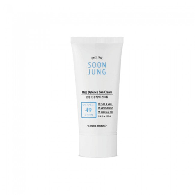 Soon Jung Mild Defence Sun Cream SPF49