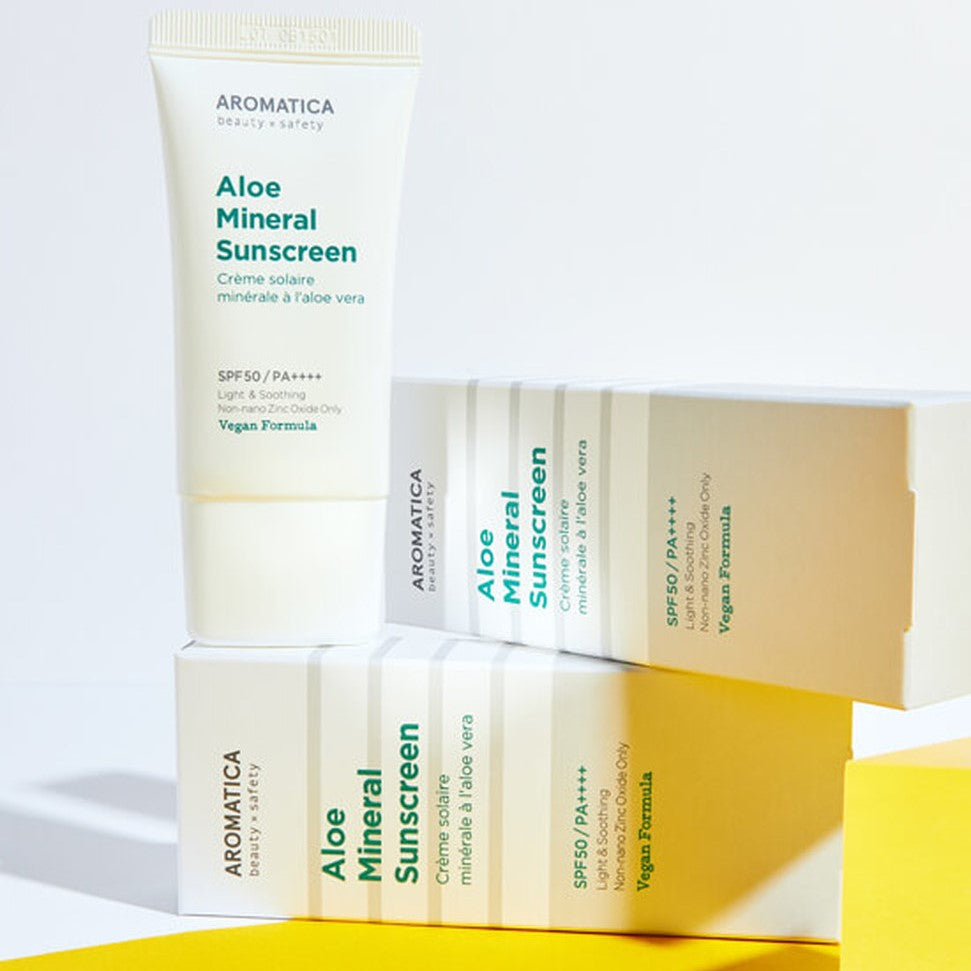Soothing Aloe Mineral Sunscreen SPF50+/PA++++