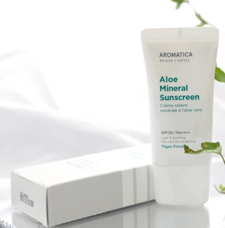Soothing Aloe Mineral Sunscreen SPF50+/PA++++