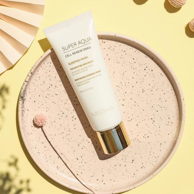 Super Aqua Cell Re Snail Sleeping Mask