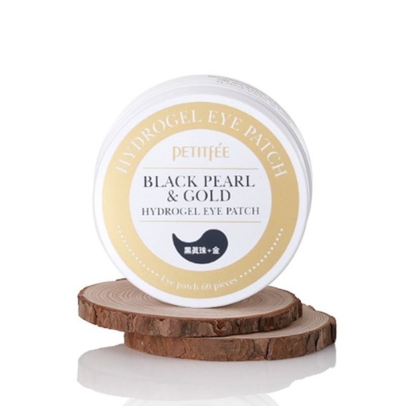 Black Pearl & Gold Hydrogel Eye Patch